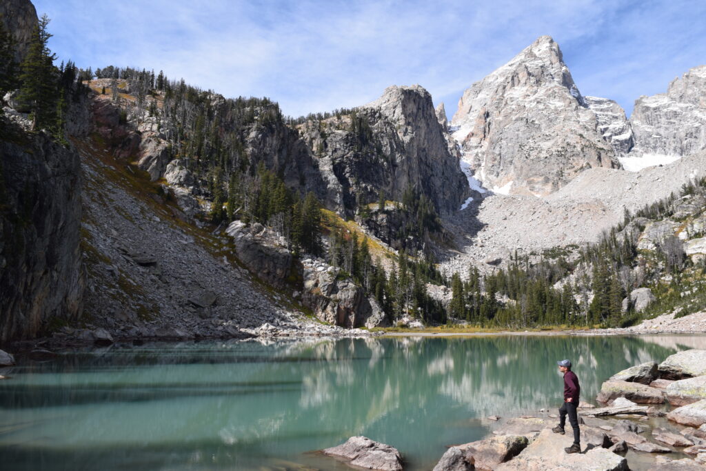 Delta Lake in Grand Teton National Park