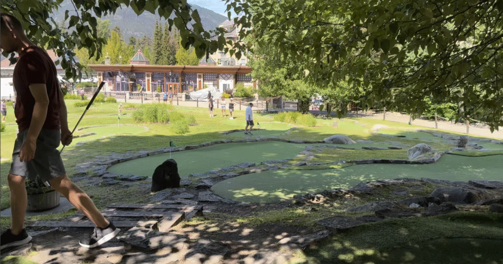 Whistler Family Adventure Zone - Mini Golf